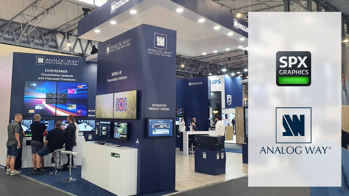 Analog Way partners with SPX Graphics