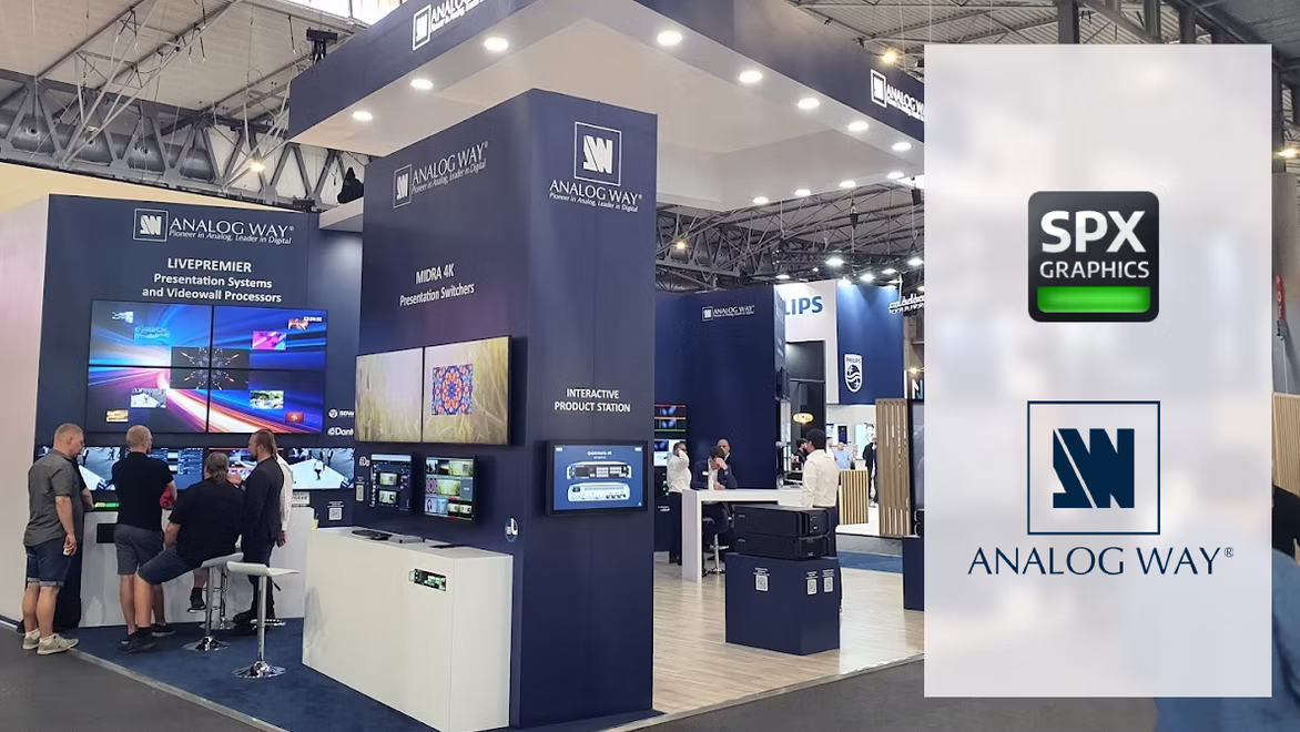 Cover image for Analog Way Partners with Softpix to Add SPX Graphics Integration to Picturall Media Server Line