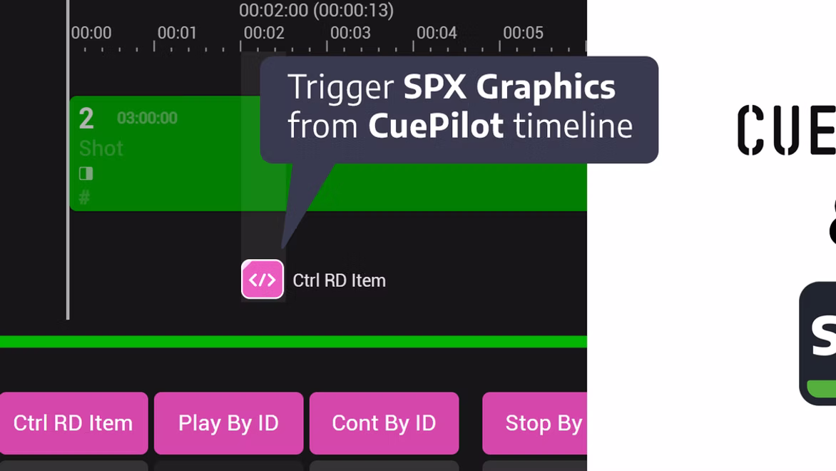 Cover image for CuePilot integrates with SPX Graphics