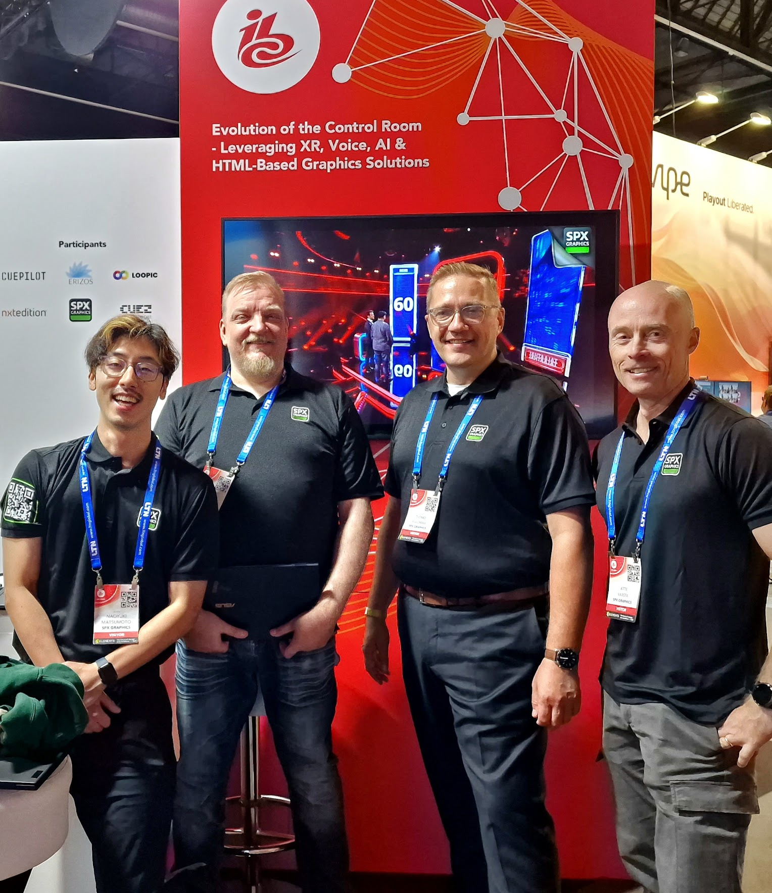 team SPX at IBC 2024
