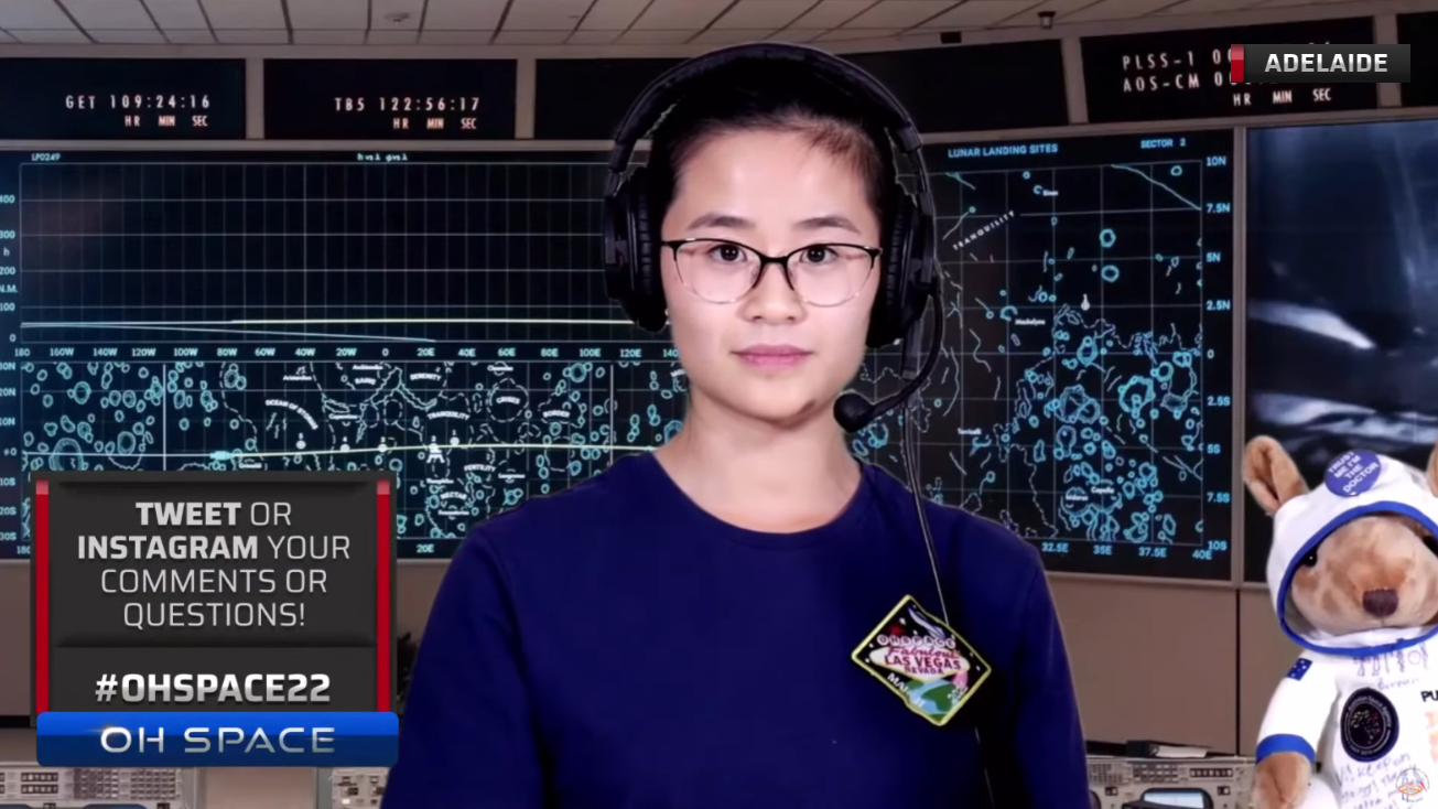 SPX 4K on-air graphics during the high power rocketry event