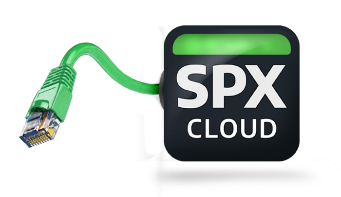 SPX Cloud live graphics SaaS