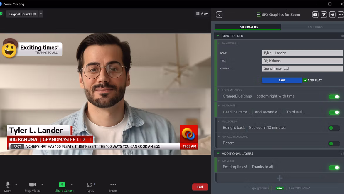 Cover image for SPX for Zoom