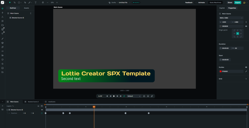 Lottie Creator screenshot