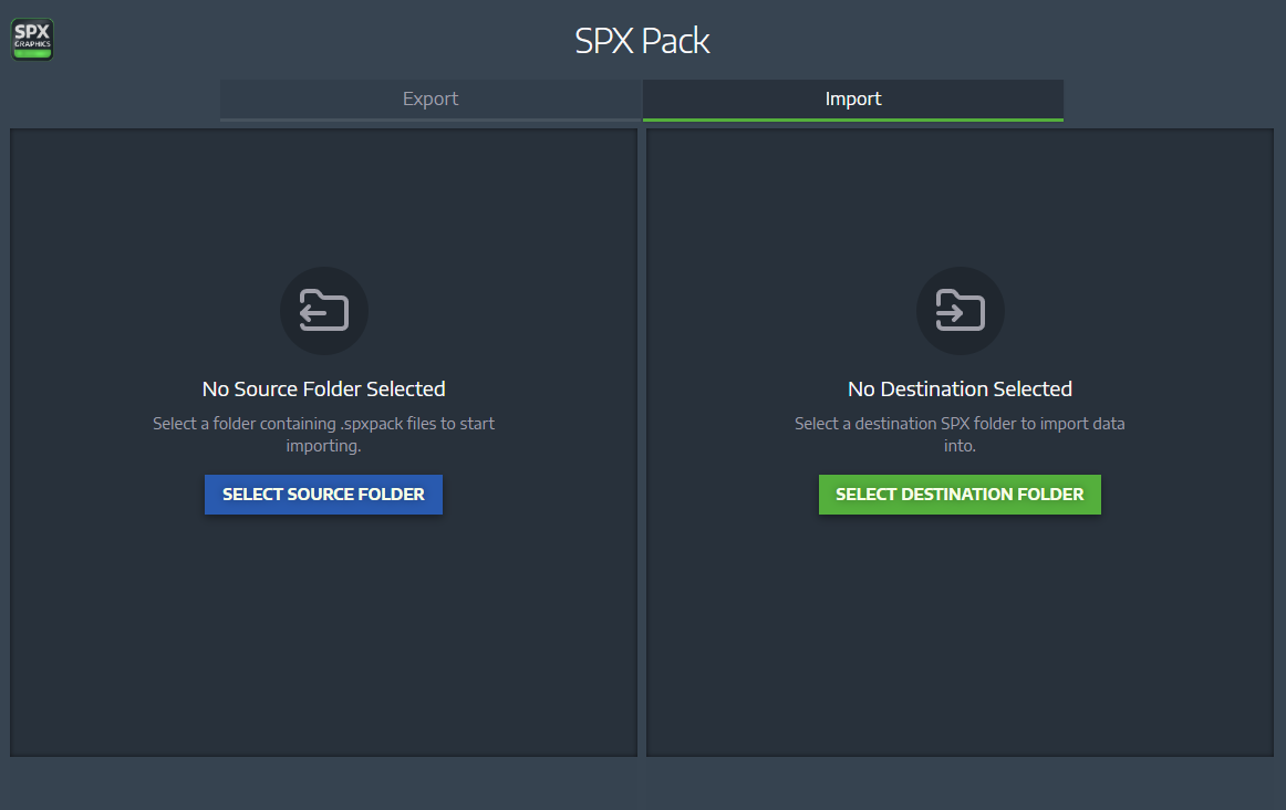 SPX Production screenshot