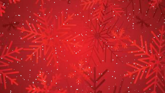 Advent Calendar + Snow