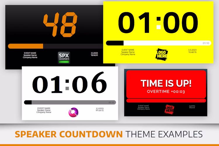 Countdown and Timer Pack (OGraf)