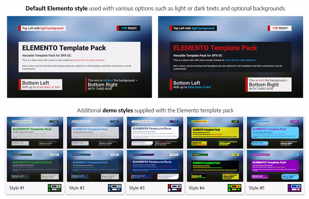 Elemento: Complete Live Production Pack