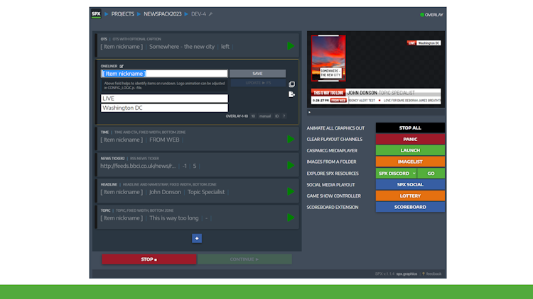 SPX Graphics Controller preview